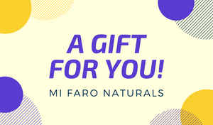 Mi Faro Naturals Gift Card